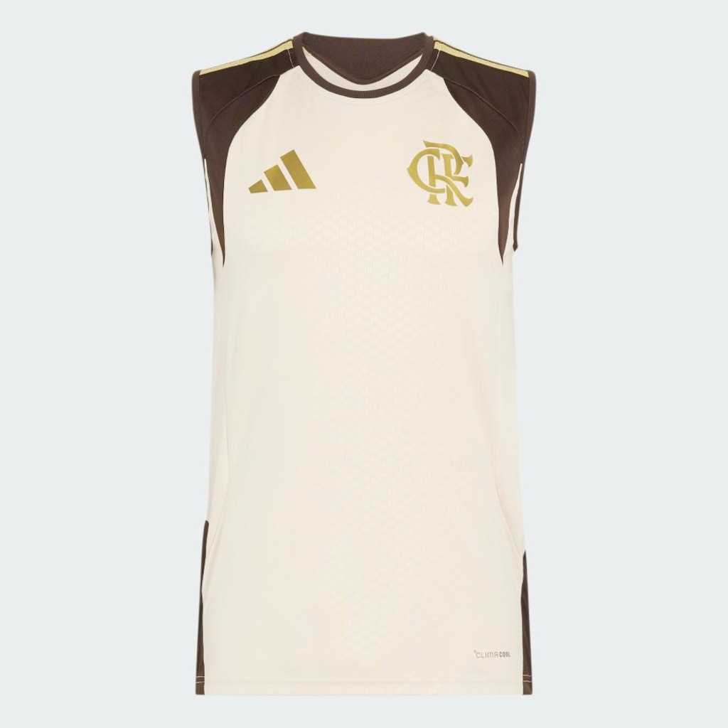 Imagem 2 do produto Camisa de Treino sem Mangas Tiro6 Competition do Flamengo Adidas Masculina