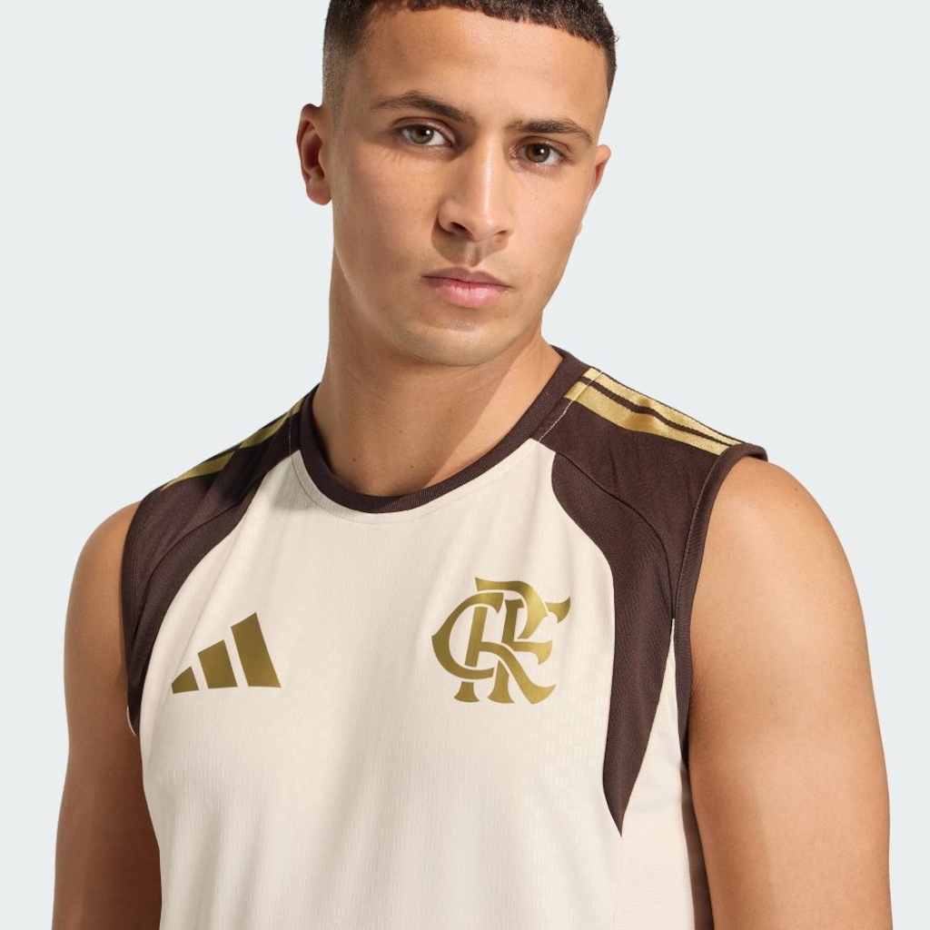 Imagem 5 do produto Camisa de Treino sem Mangas Tiro6 Competition do Flamengo Adidas Masculina