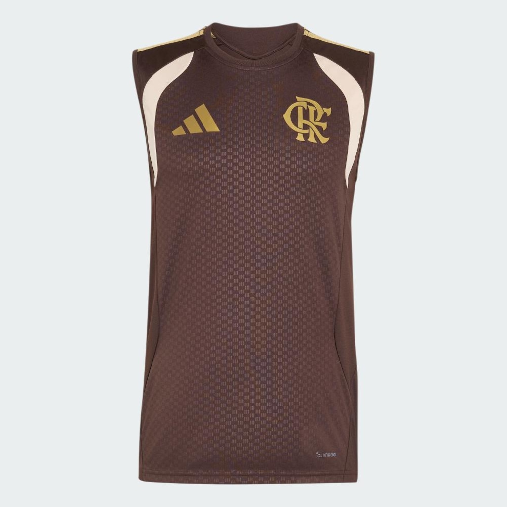 Imagem 2 do produto Camisa de Treino sem Mangas Tiro6 Competition do Flamengo Adidas Masculina