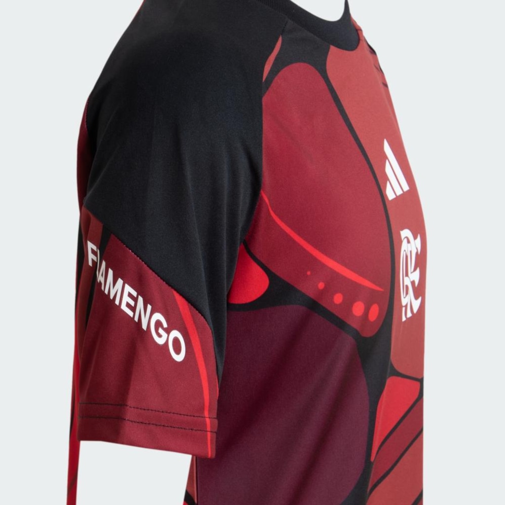 Imagem 5 do produto Camisa Pré-Jogo CR Flamengo 26/27 Adidas Infantil