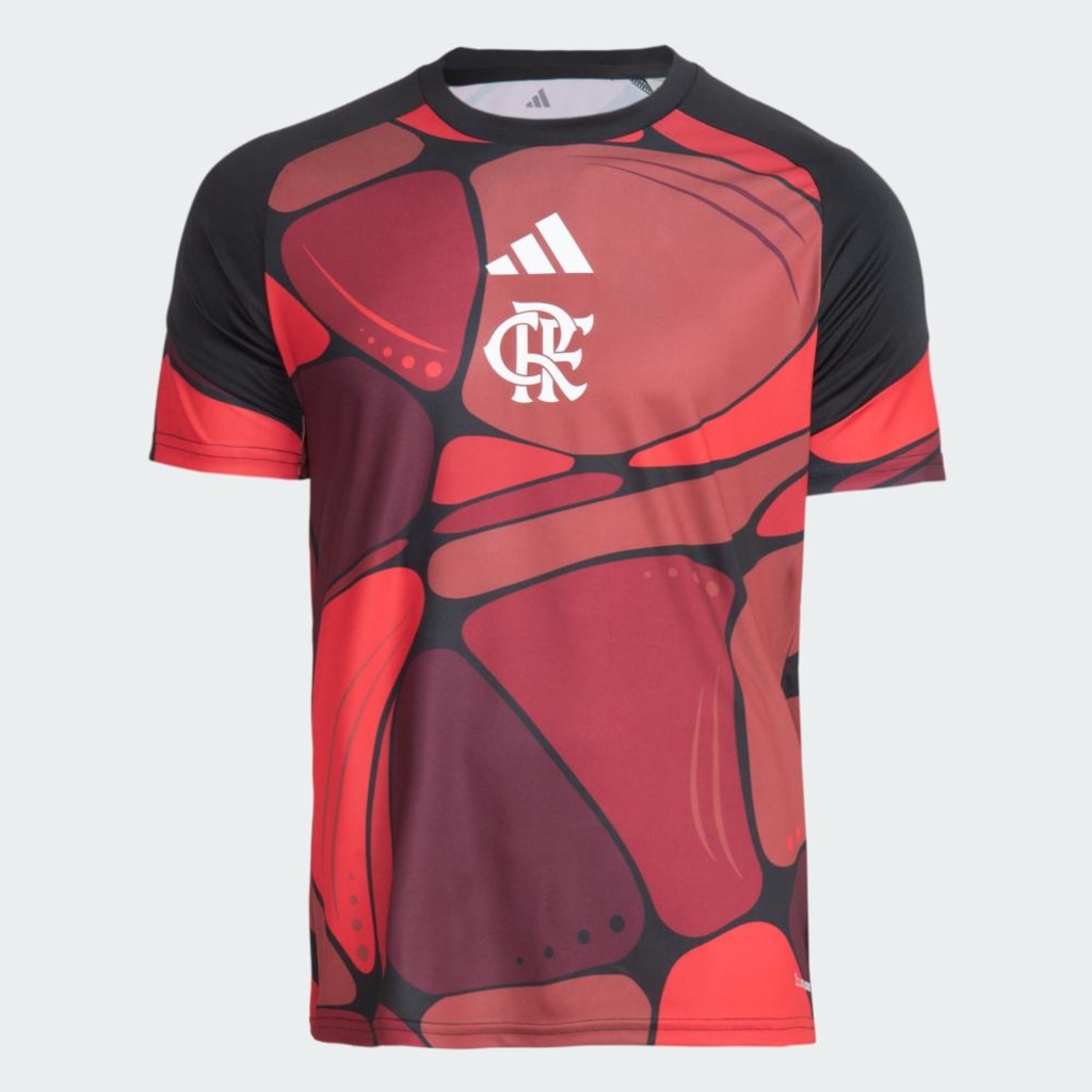 Imagem 2 do produto Camisa Pré-Jogo CR Flamengo 26/27 Adidas Masculina