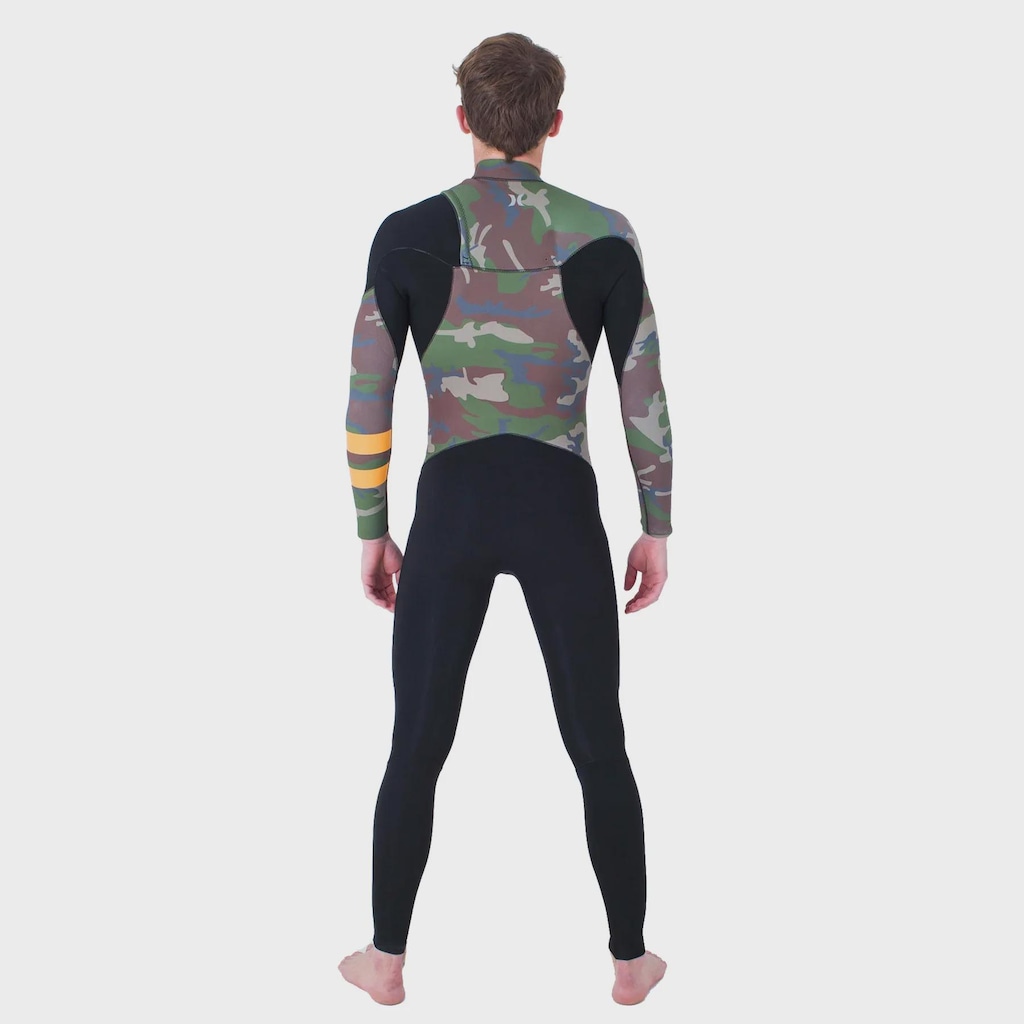 Imagem 4 do produto Long John Hurley 3/2mm Plus Printed Chest Zip Masculino