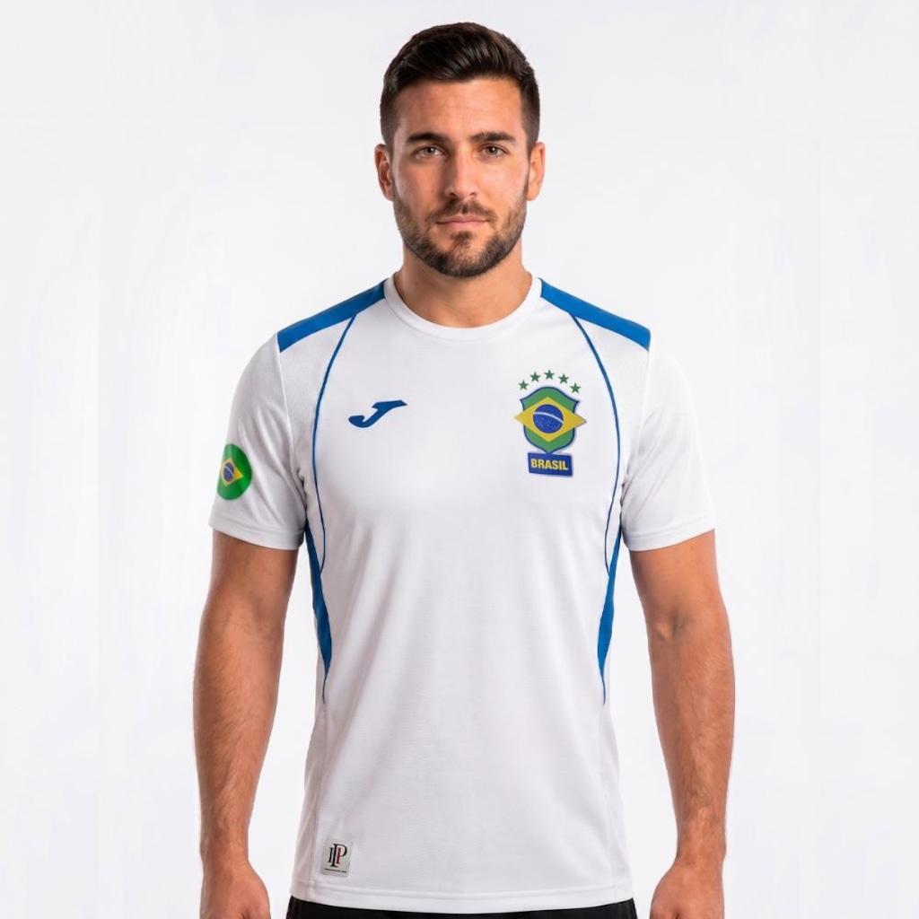 Imagem 2 do produto Camisa do Brasil Joma Torcedor Copa - Masculina