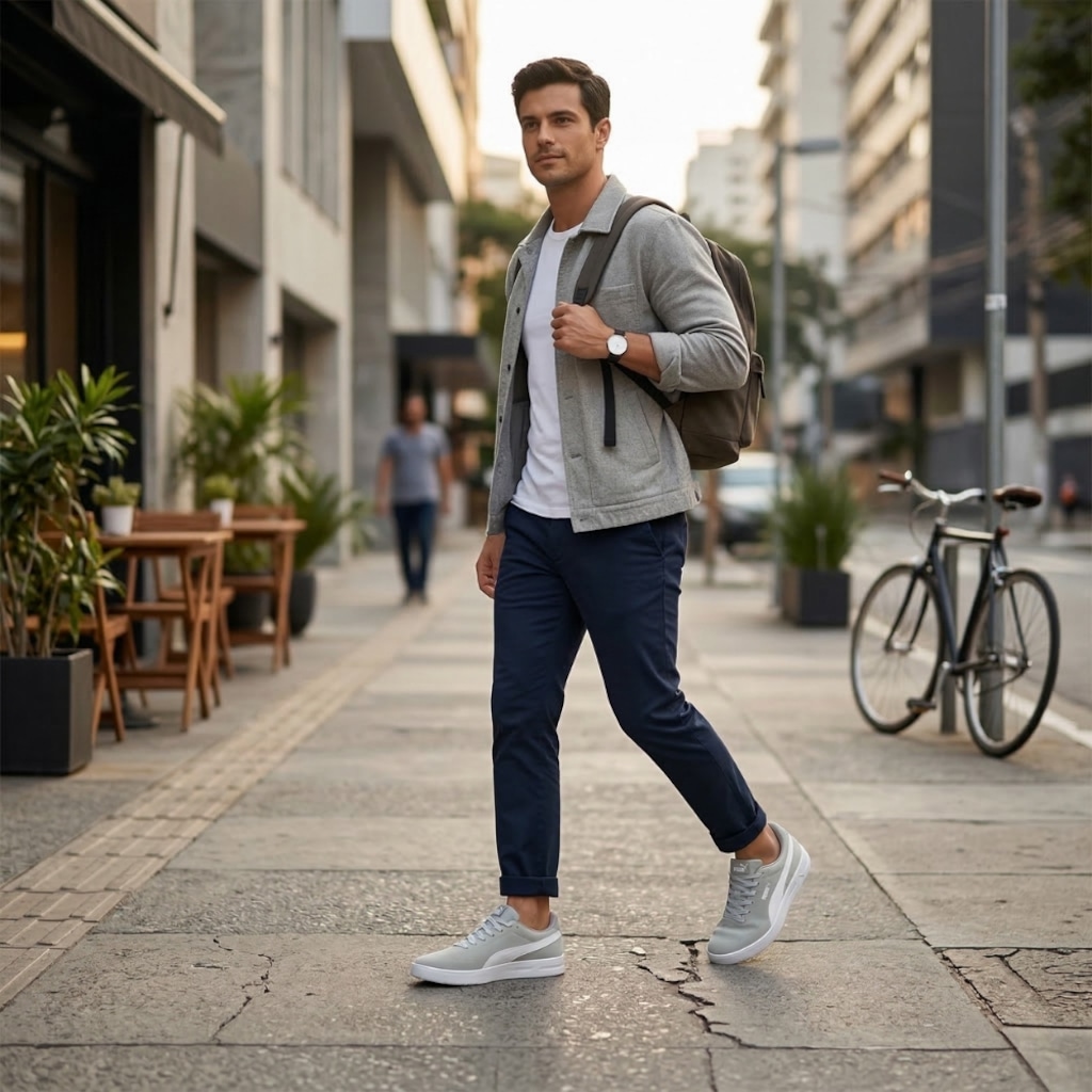 Imagem 4 do produto Tênis Masculino Puma Court Classic Clean Sd Bdp