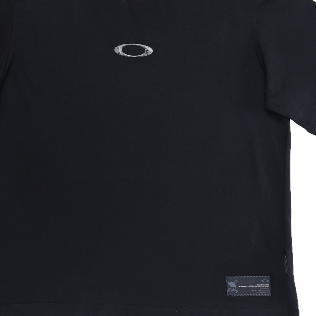 Imagem 2 do produto Camiseta Oversized Oakley Ellipse Rocky Blackout - Masculina