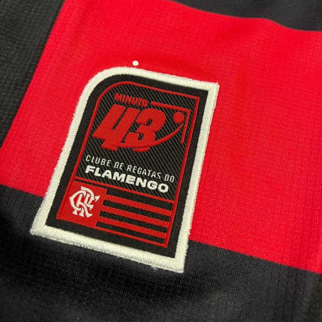 Imagem 4 do produto Camisa do Flamengo Retrô 2001 Petkovic Edição Especial Braziline - Masculina
