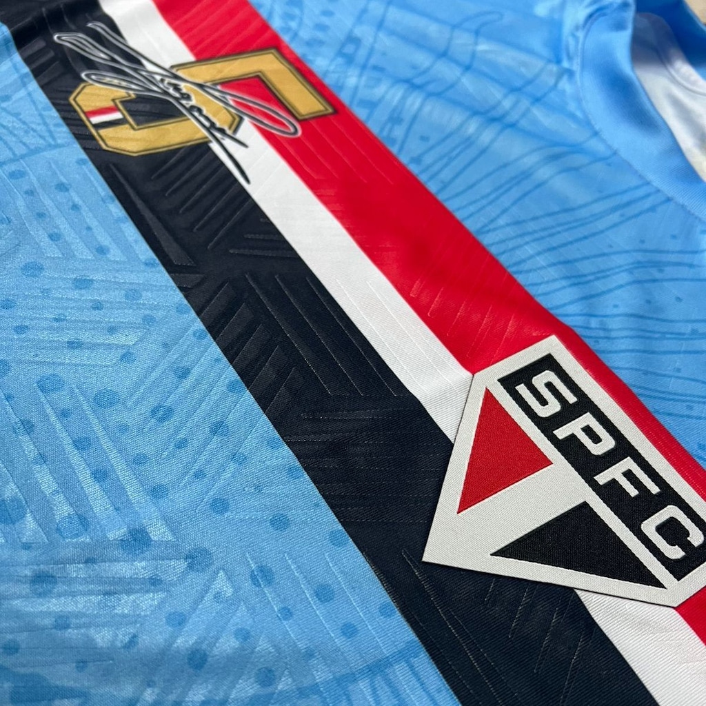 Imagem 2 do produto Camisa do São Paulo Lugano Ídolo Uruguaio Hyperbole - Masculina