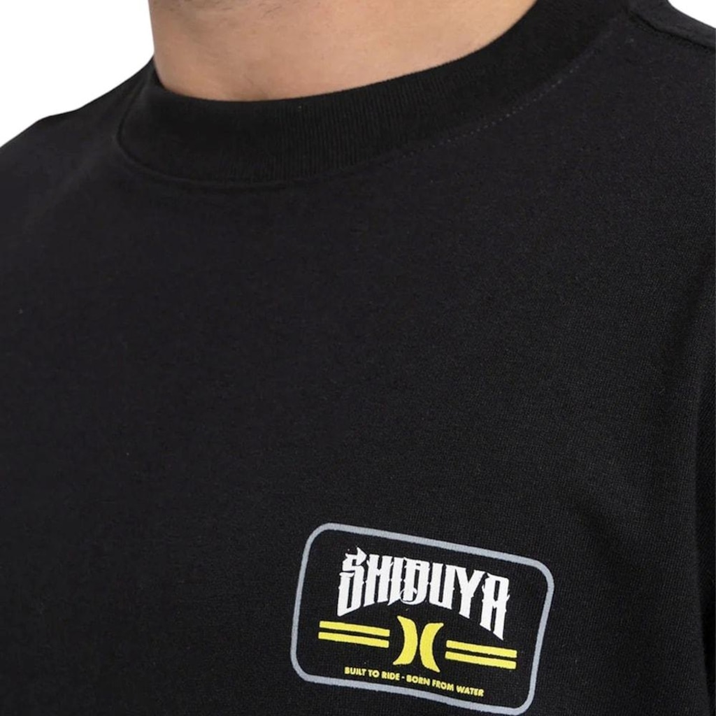 Imagem 3 do produto Camiseta Especial Hurley x Shibuya Logo Escama Max Fit - Masculina