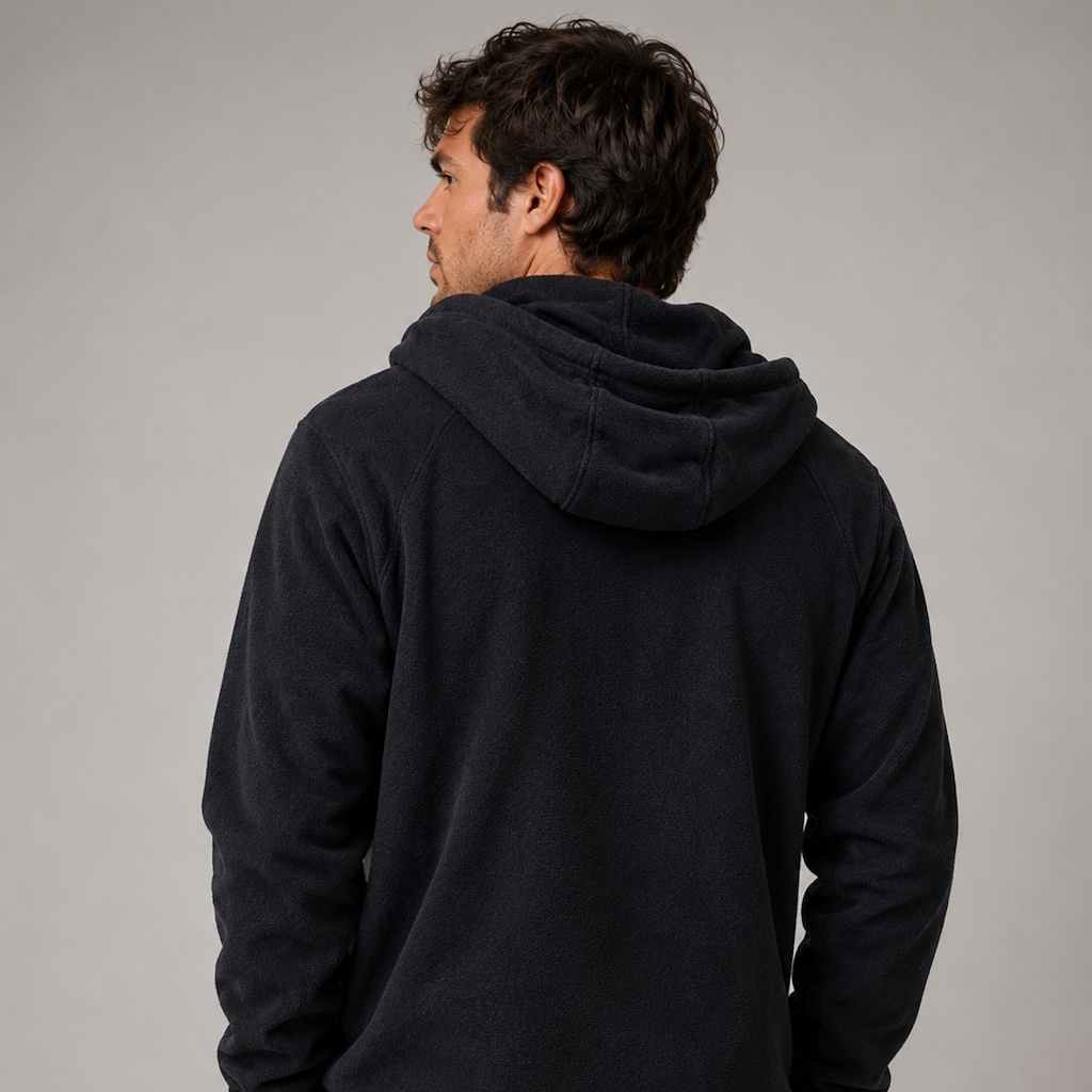 Imagem 4 do produto Jaqueta do Grêmio Fleece Escudo Bordado Lotus - Masculina