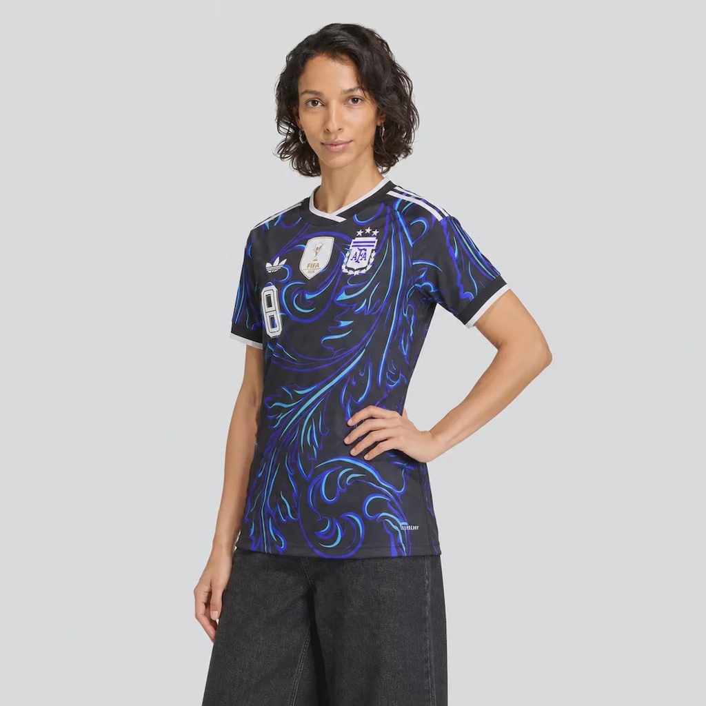 Imagem 4 do produto Camisa Argentina II 26/27 8 Enzo adidas Feminina