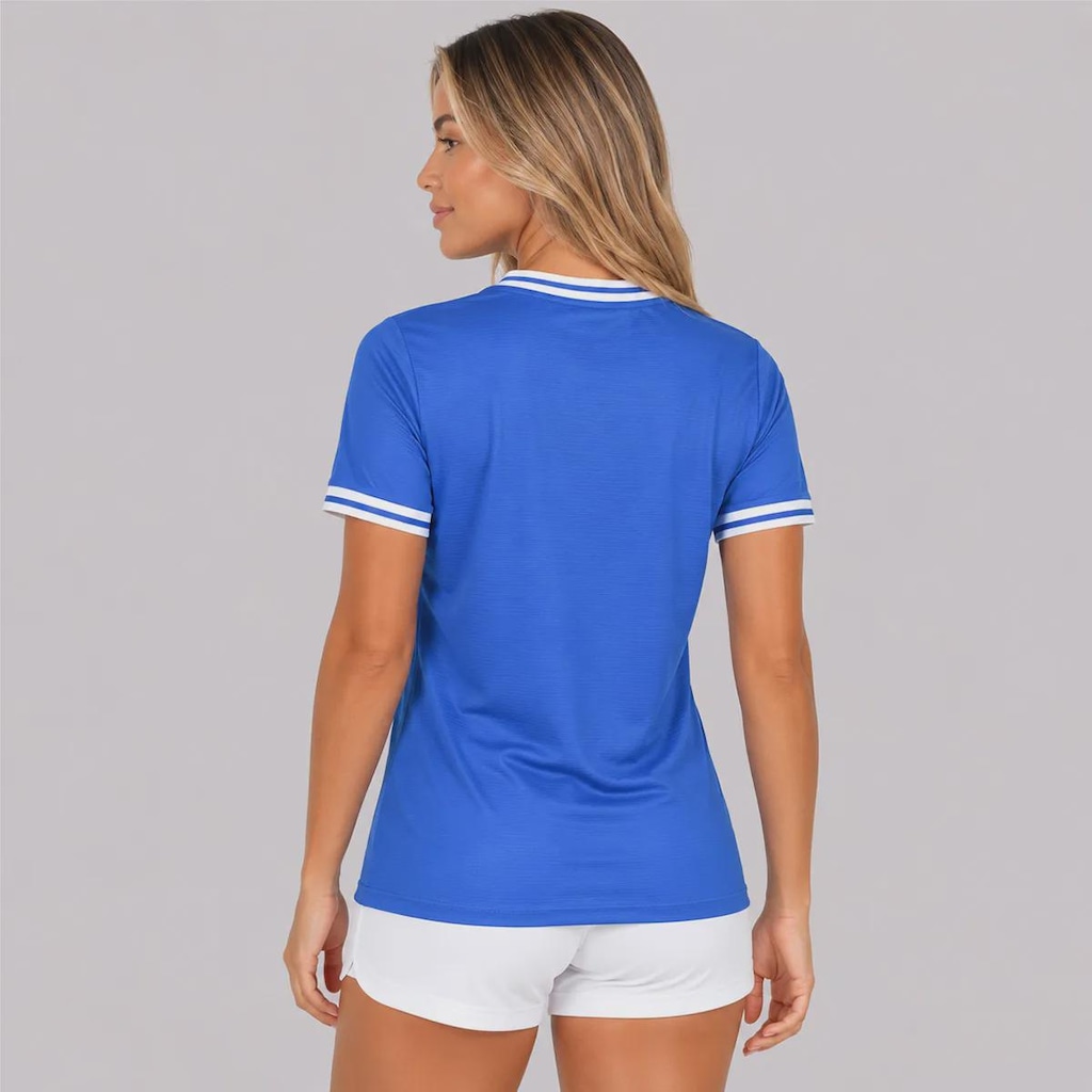 Imagem 4 do produto Camisa do Cruzeiro Retrô Jacquard Feminina