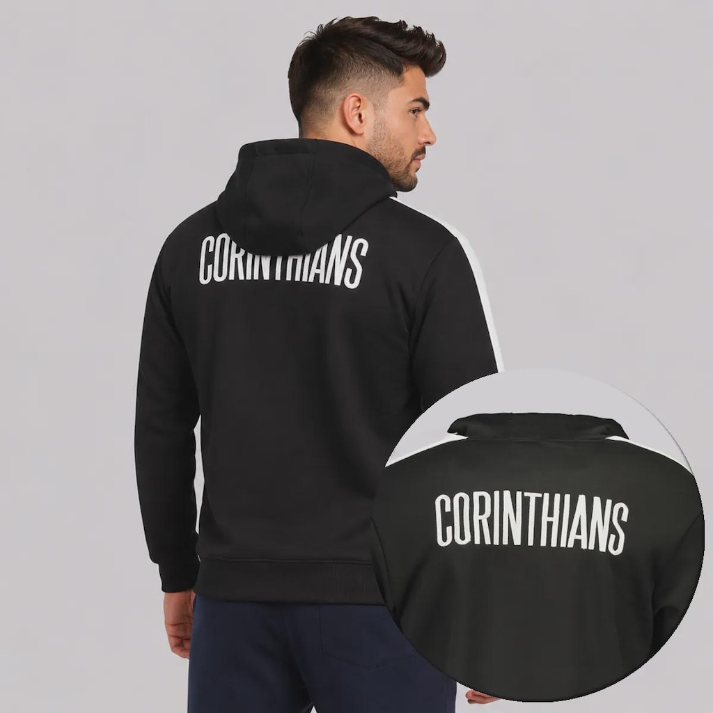 Imagem 4 do produto Jaqueta Corinthians CP 1910 com Capuz