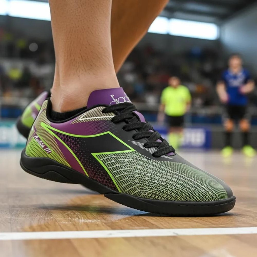 Imagem 2 do produto Chuteira Futsal Adulto Diadora Agilitá III