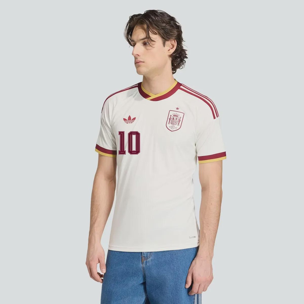 Imagem 2 do produto Camisa Espanha II 26/27 OLMO 10 adidas Masculina