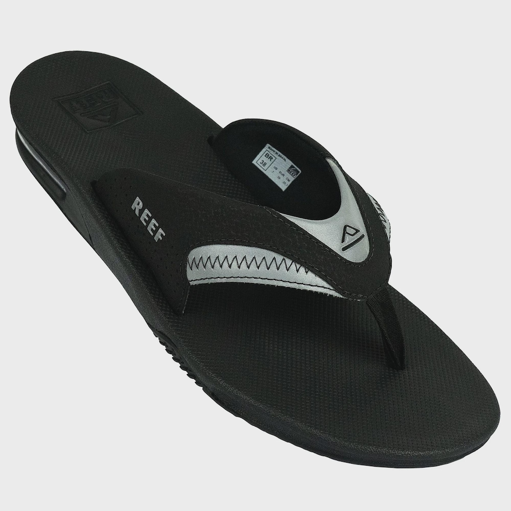 Imagem 2 do produto Chinelo Reef Mick Fanning Black Reflective - Masculino