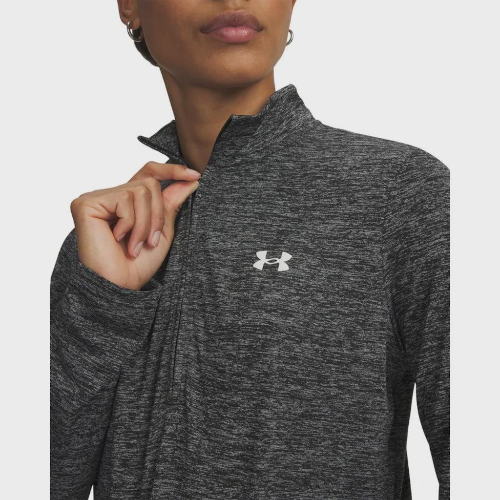 Imagem 3 do produto Blusão de Moletom de Treino Under Armour Tech 1/2 Zip - Feminino