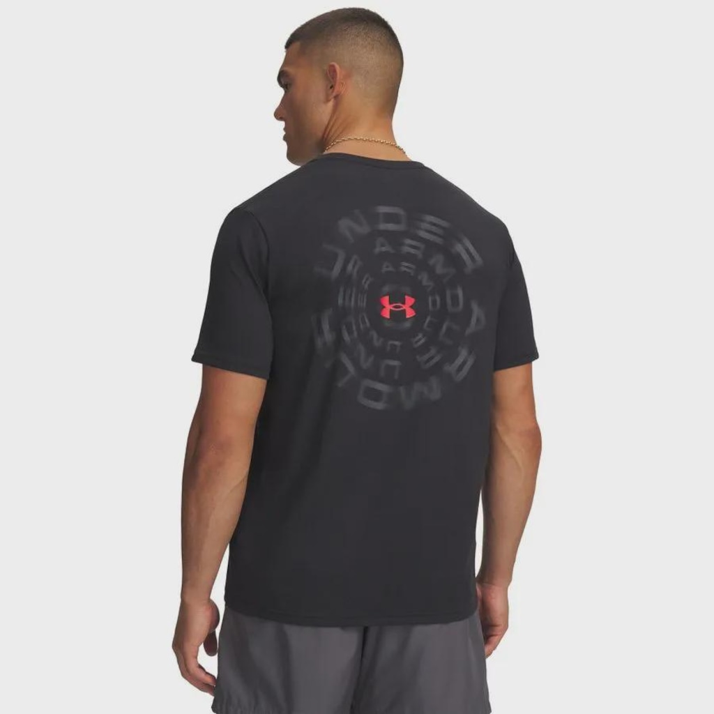 Imagem 2 do produto Camiseta Sportstyle Under Armour Blur Wordmark - Masculina