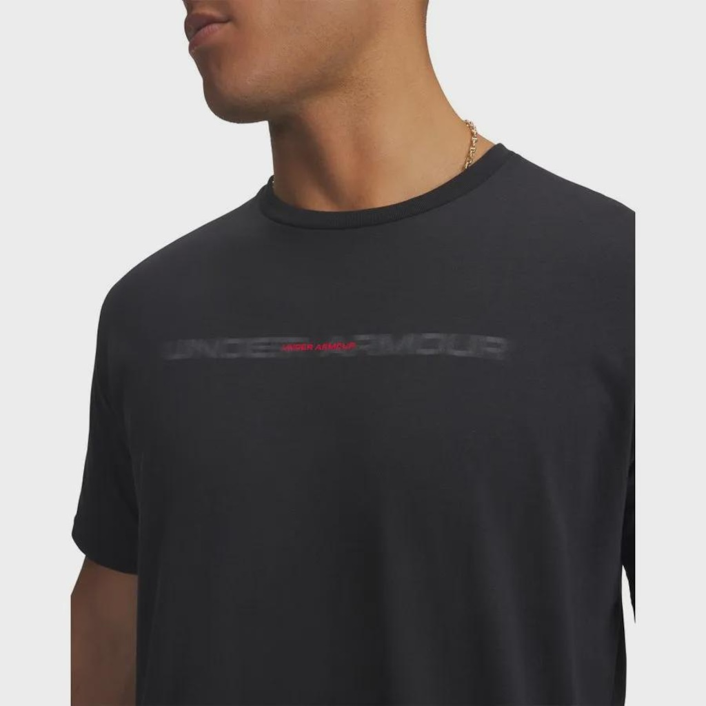 Imagem 3 do produto Camiseta Sportstyle Under Armour Blur Wordmark - Masculina
