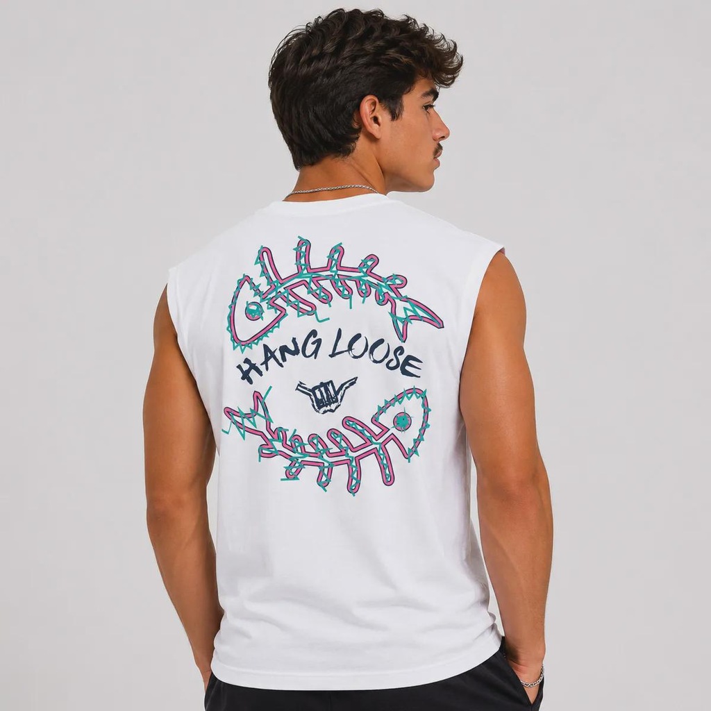 Imagem 4 do produto Camiseta Regata Hang Loose Fish Masculina
