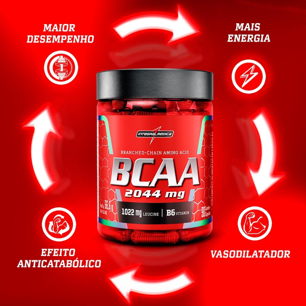Imagem 5 do produto Vitamina Integralmedica Amino 2044 90g