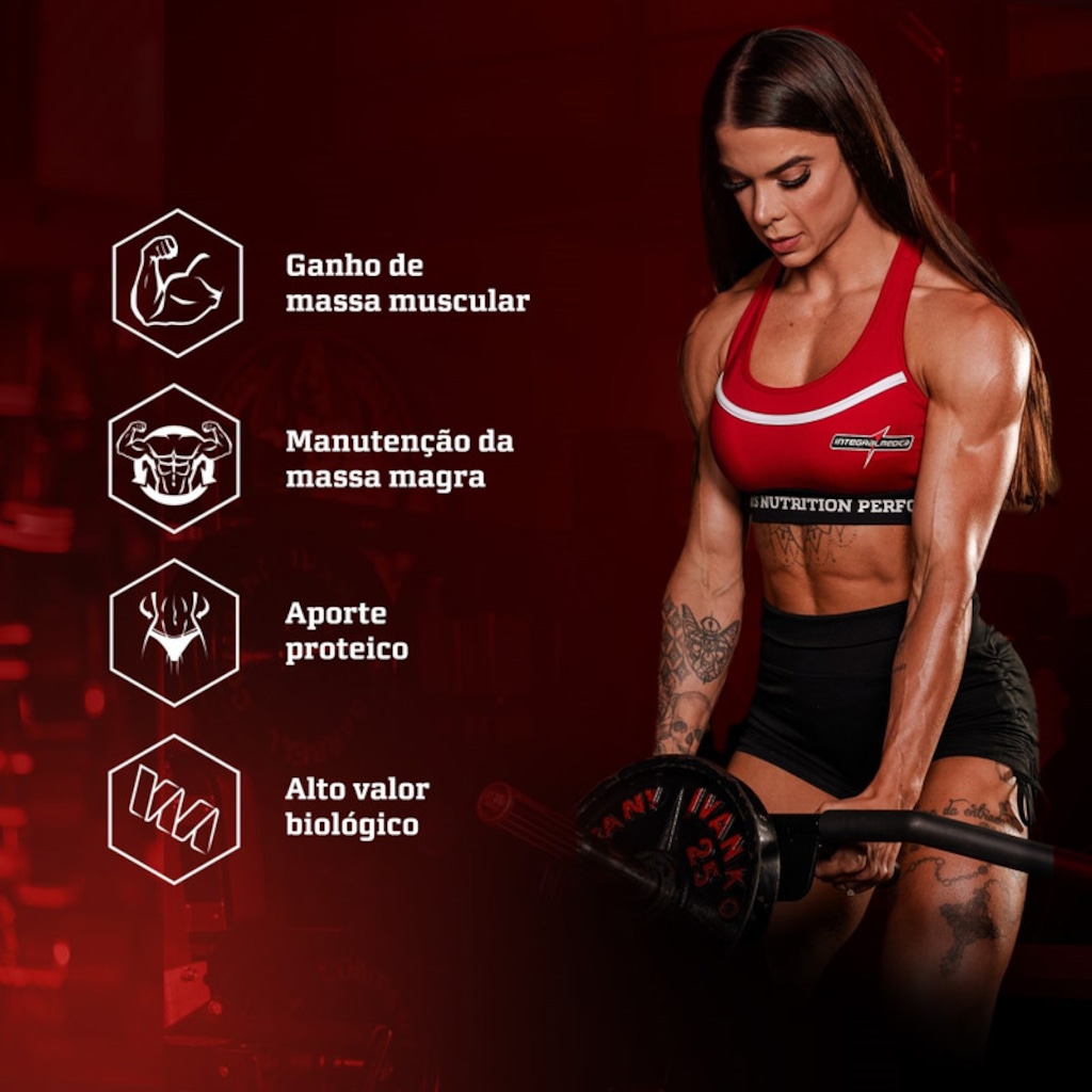 Imagem 4 do produto Barra Proteína VO2 Whey Bar 12 Unidades - Integralmedica