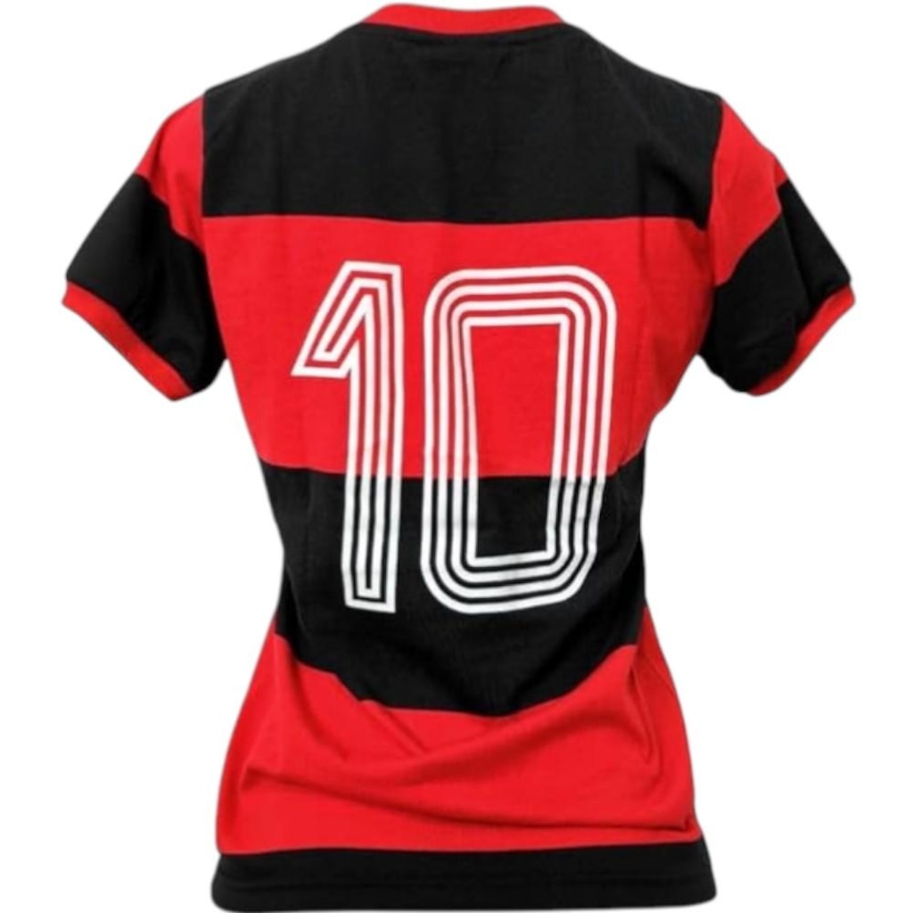 Imagem 2 do produto Camisa do Flamengo LIB 81 ZICO Braziline - Feminina