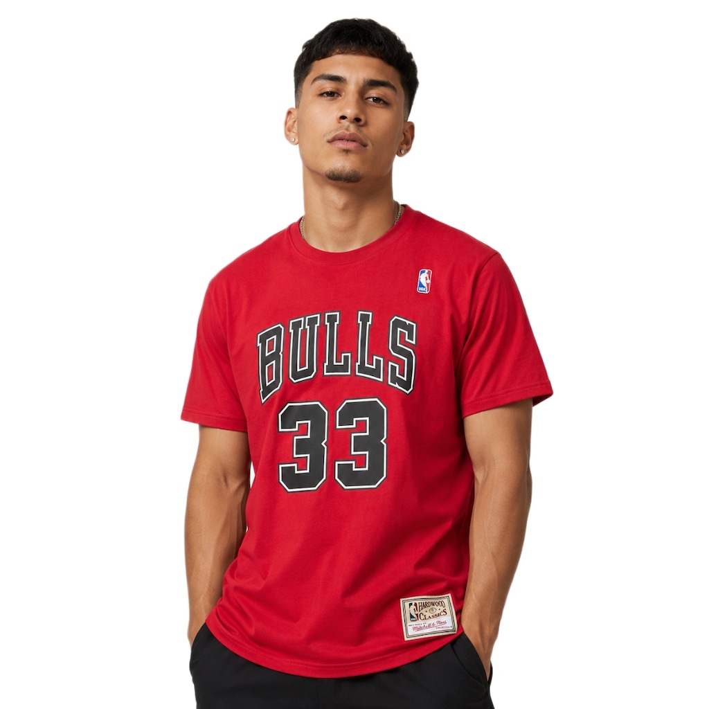 Imagem 2 do produto Camiseta Chicago Bulls NBA Pippen 33 Mitchell & Ness - Masculina