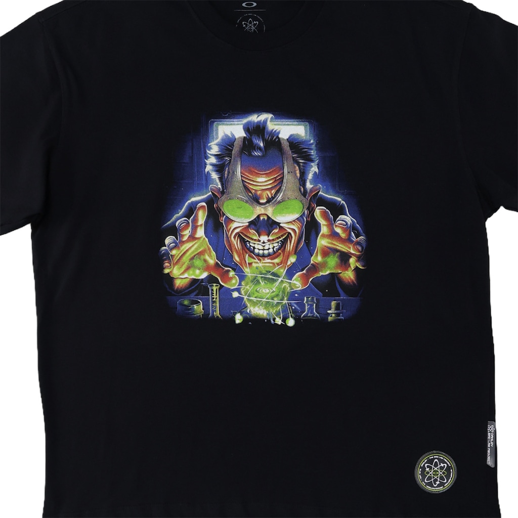 Imagem 3 do produto Camiseta Oakley Mad Lab Scientist SS Tee Blackout - Masculina
