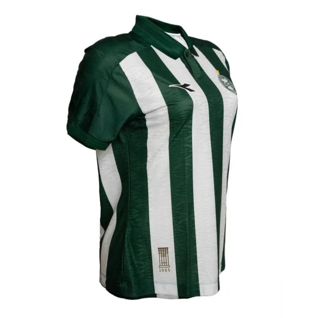 Imagem 3 do produto Camisa Coritiba Oficial Jogo 2 Diadora Feminino