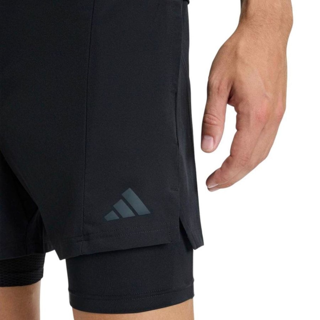 Imagem 3 do produto Bermuda adidas D4t Workout 2 em 1 Masculino