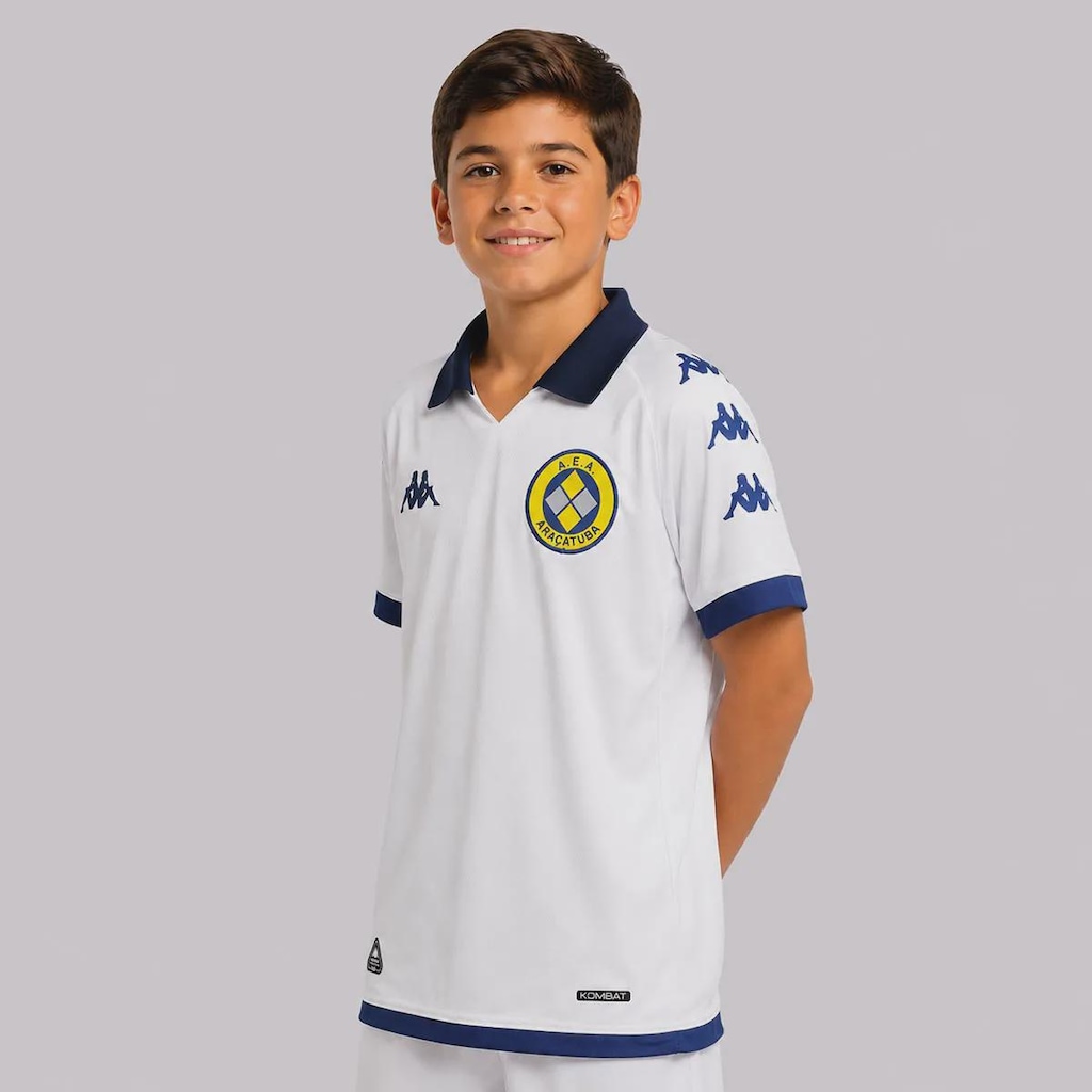 Imagem 3 do produto Camisa do Araçatuba III 26/27 Kappa Infantil