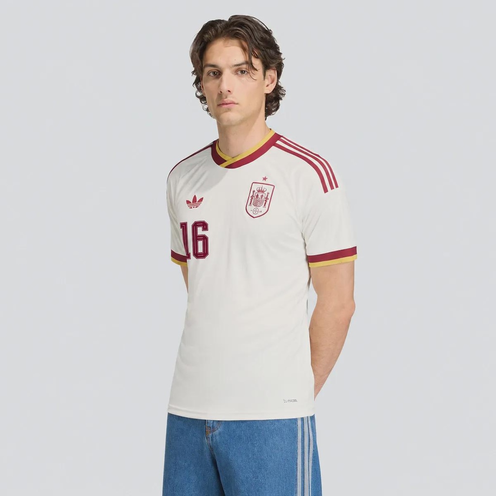 Imagem 2 do produto Camisa Espanha II 26/27 16 Rodri adidas Masculina