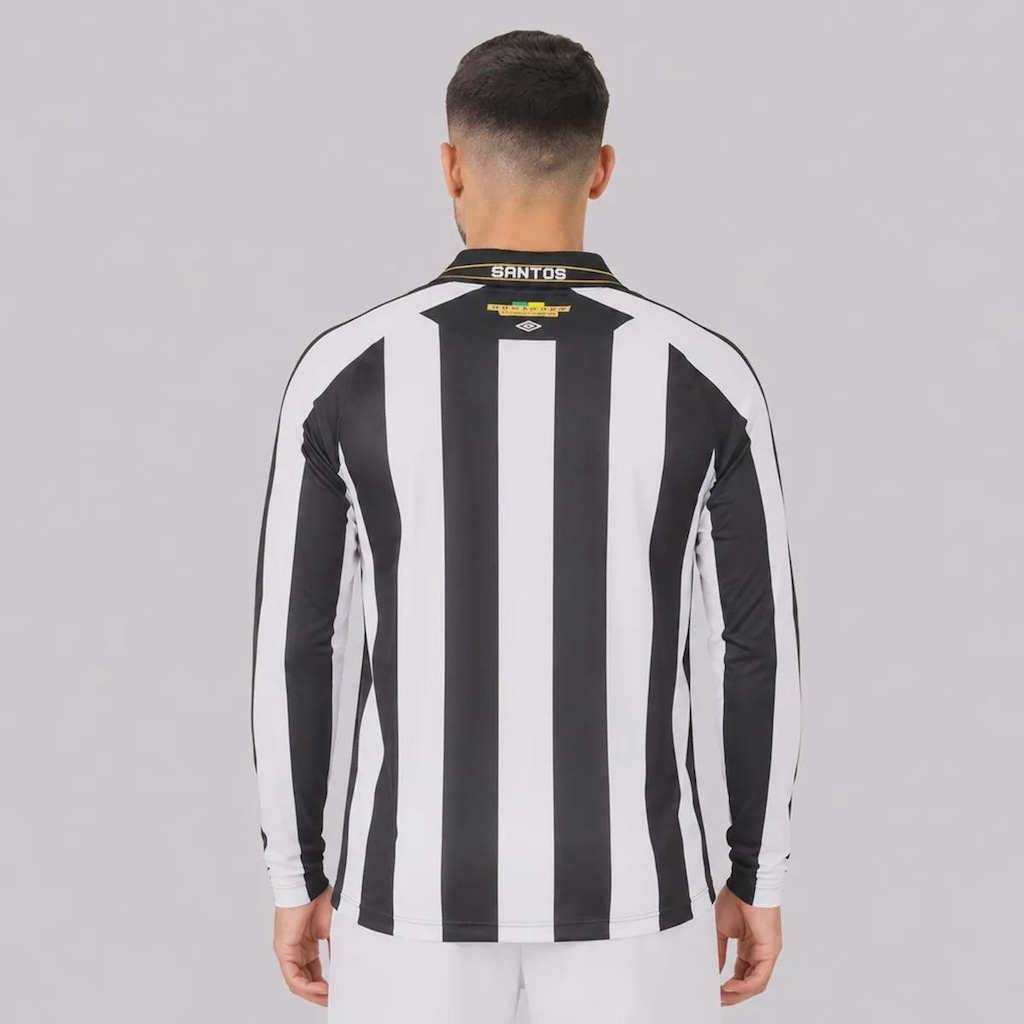 Imagem 4 do produto Camisa do Santos II 26/27 Manga Longa Umbro Masculina