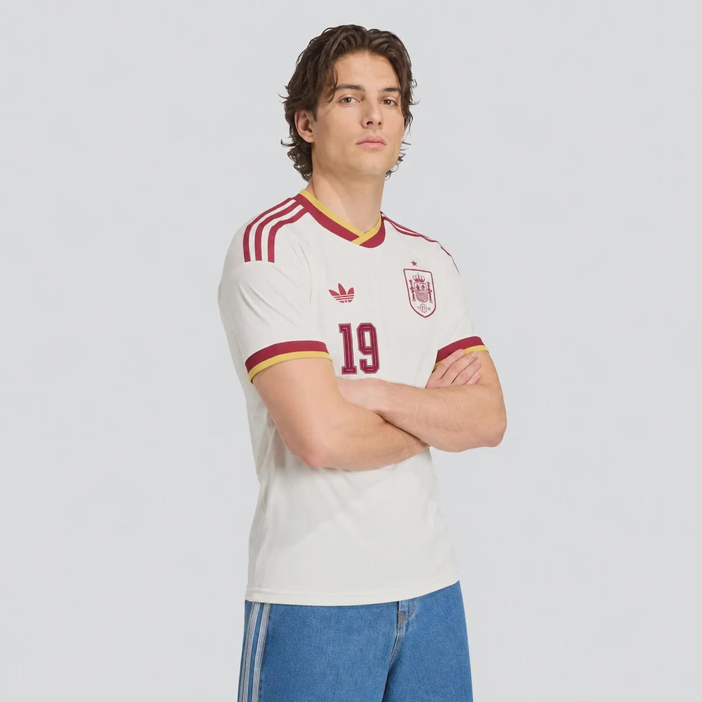 Imagem 3 do produto Camisa Espanha II 26/27 19 Lamine Yamal adidas Masculina