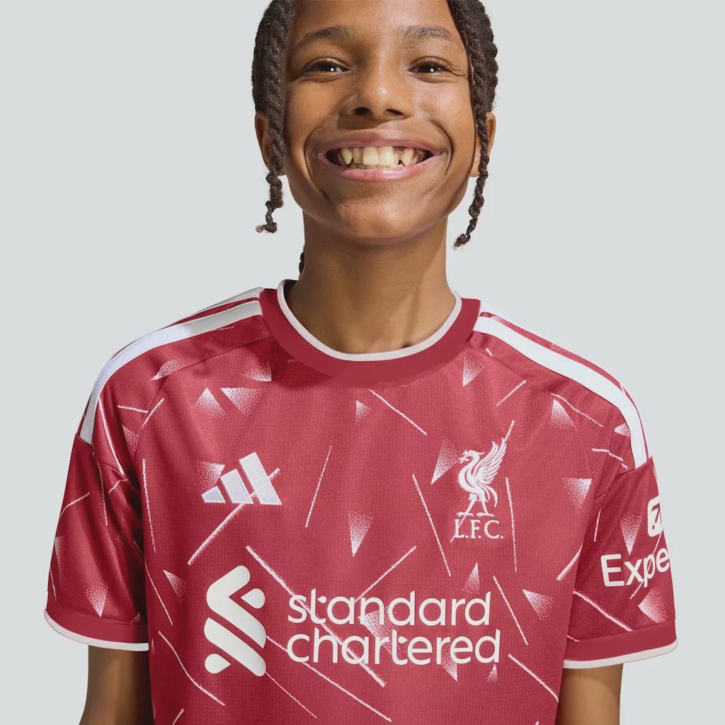 Imagem 3 do produto Camisa Liverpool FC I 26/27 adidas Infantil