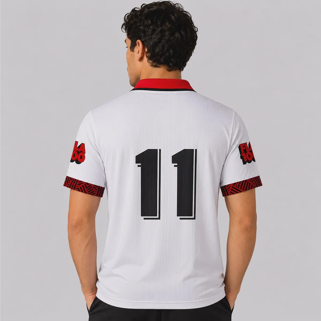 Imagem 2 do produto Camisa do Flamengo Retro 1995 Away Masculina