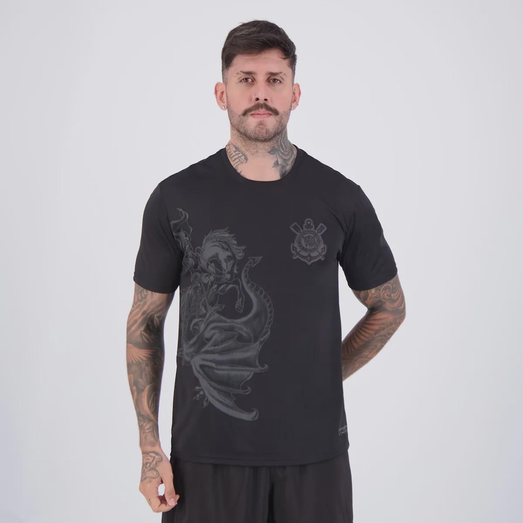 Imagem 2 do produto Camisa do Corinthians São Jorge I 9 Yuri Alberto Masculina