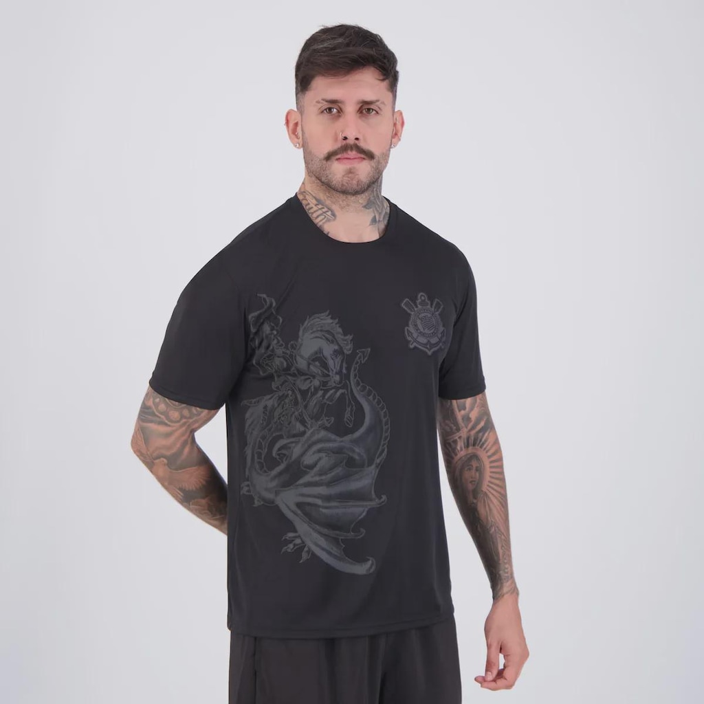 Imagem 3 do produto Camisa do Corinthians São Jorge I 9 Yuri Alberto Masculina
