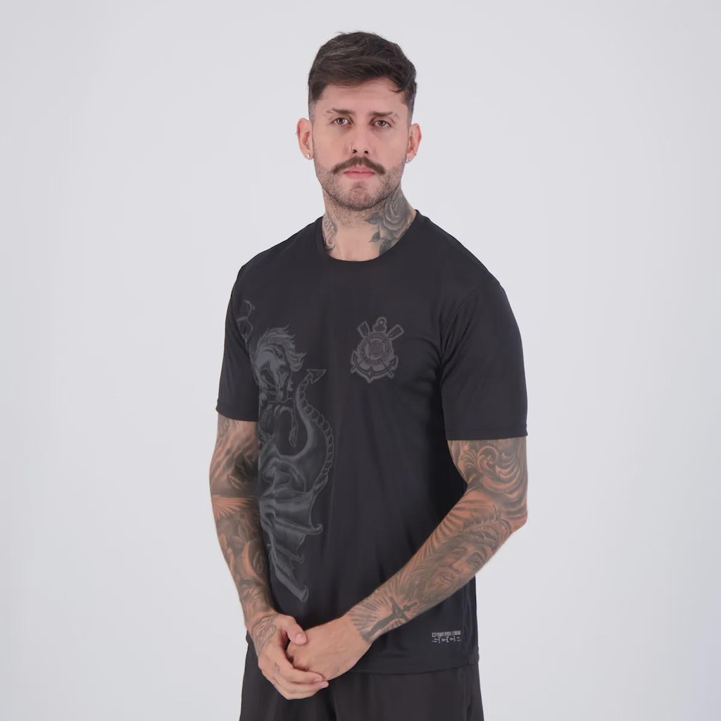 Imagem 4 do produto Camisa do Corinthians São Jorge I 9 Yuri Alberto Masculina