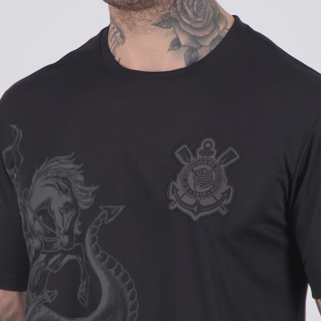 Imagem 5 do produto Camisa do Corinthians São Jorge I 9 Yuri Alberto Masculina