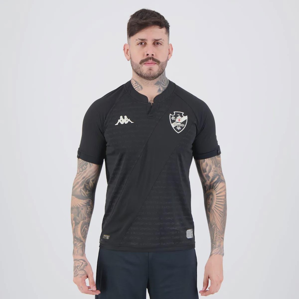 Imagem 2 do produto Camisa do Vasco III 24/25 17 N. Moreira Kappa Masculina