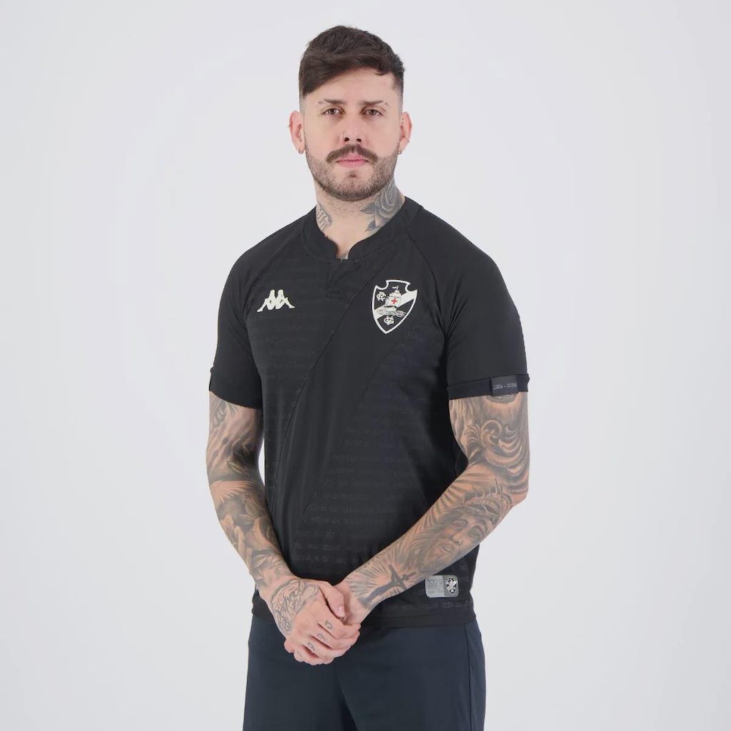 Imagem 4 do produto Camisa do Vasco III 24/25 17 N. Moreira Kappa Masculina