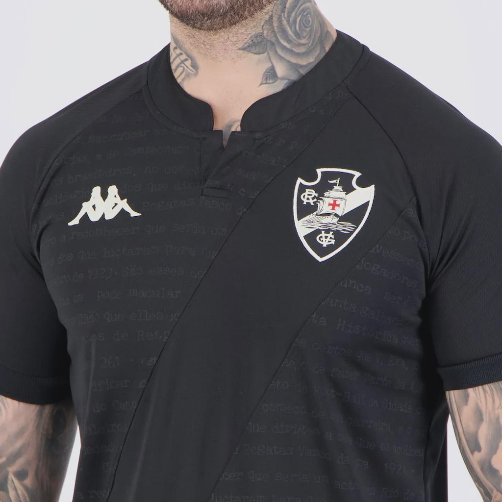 Imagem 5 do produto Camisa do Vasco III 24/25 17 N. Moreira Kappa Masculina