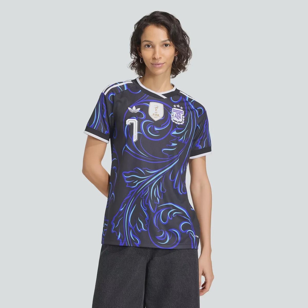 Imagem 2 do produto Camisa Argentina II 26/27 7 De Paul adidas Feminina