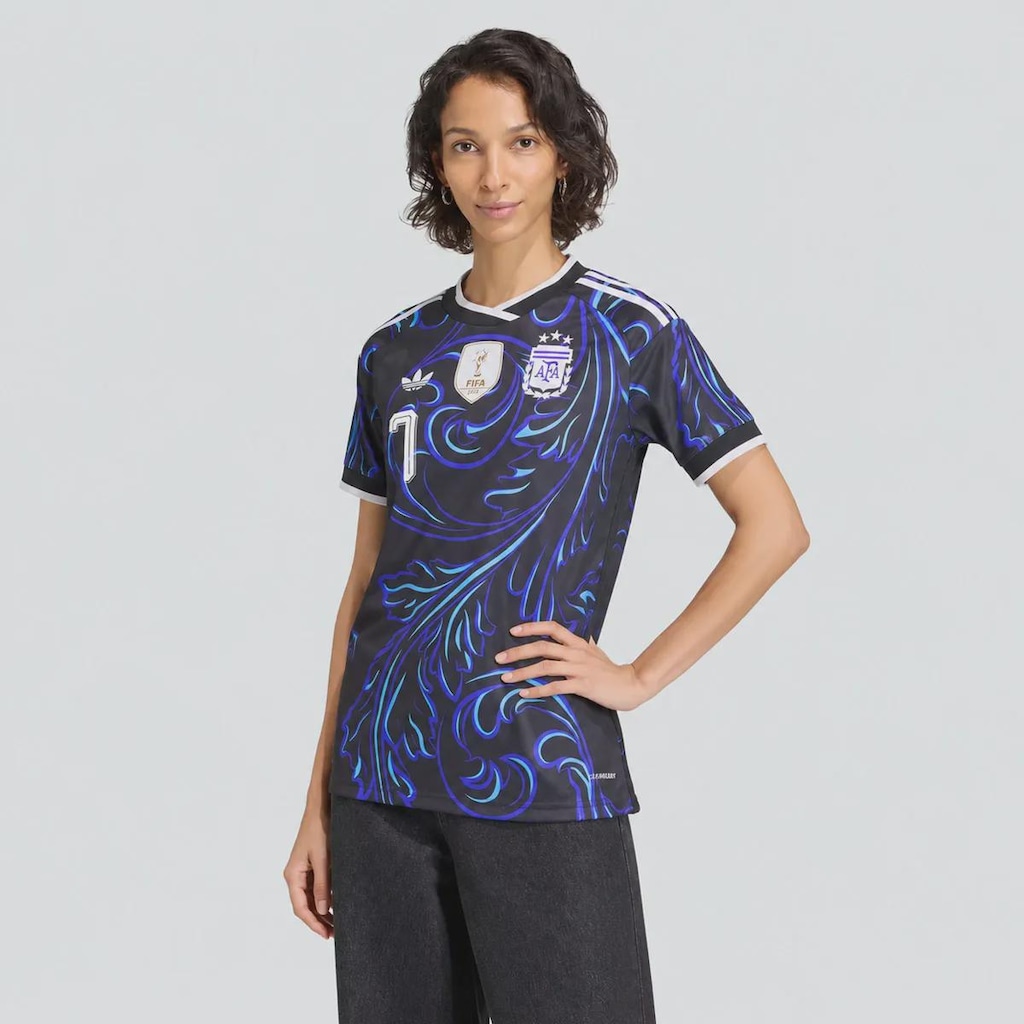 Imagem 4 do produto Camisa Argentina II 26/27 7 De Paul adidas Feminina
