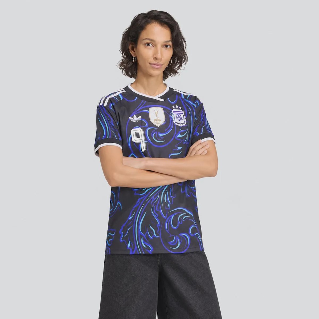 Imagem 3 do produto Camisa Argentina II 26/27 9 J. Álvarez adidas Feminina