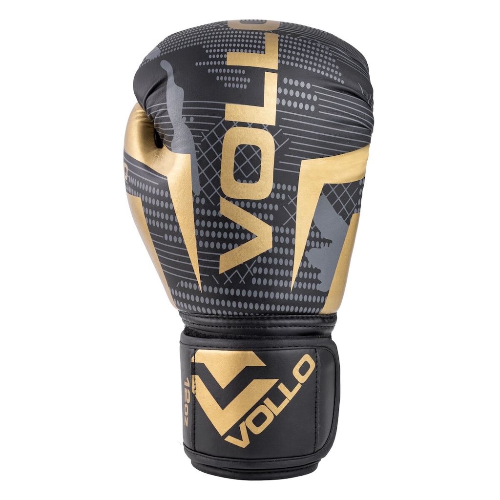 Imagem 2 do produto Luva de Boxe Vollo Muay Thai Kickboxing Training 12oz