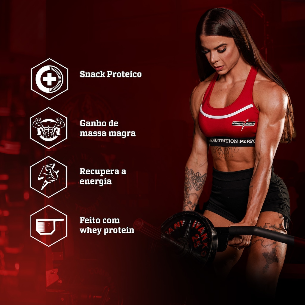 Imagem 5 do produto Protein Crisp Bar 1 un Integralmedica