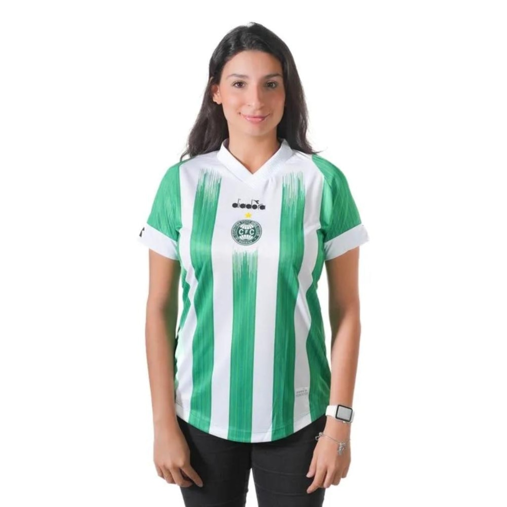 Imagem 2 do produto Camisa Diadora Coritiba Oficial Jogo 2 Feminino