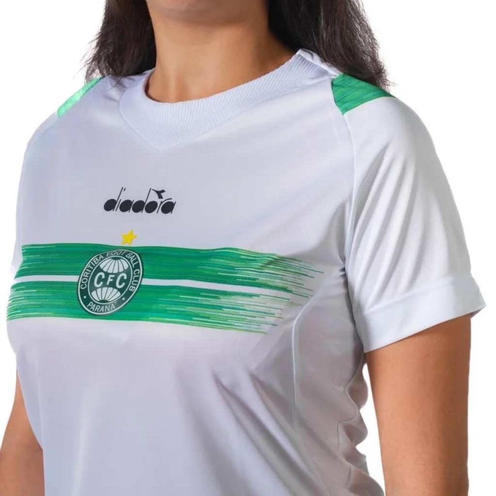 Imagem 3 do produto Camisa Diadora Coritiba Oficial Jogo 1 Feminino